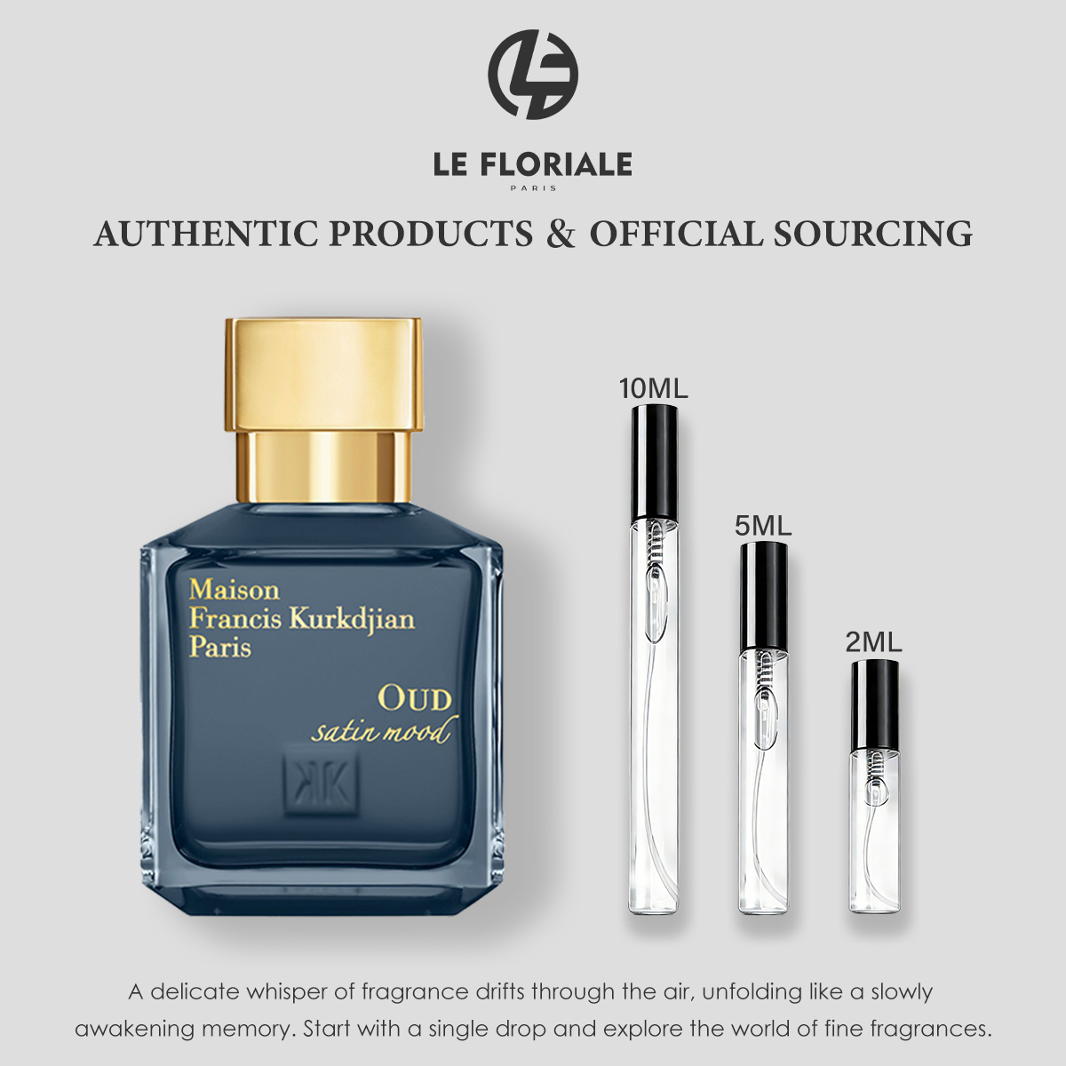 COD  MFK Baccarat Rouge 540 EDP & A La Rose & Aqua Universalis 2ml / 5ml / 10ml น้ําหอม unisex 