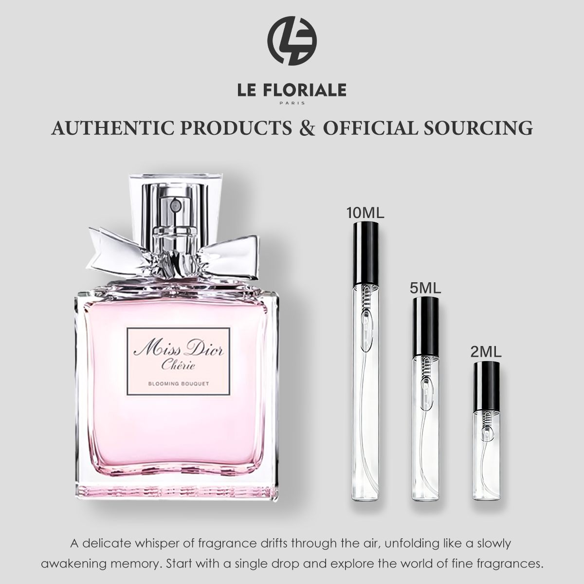 COD Dior Sauvage EDT & Blooming Bouquet EDT & J'adore 2ml/5ml/10ml Men's and women's perfume