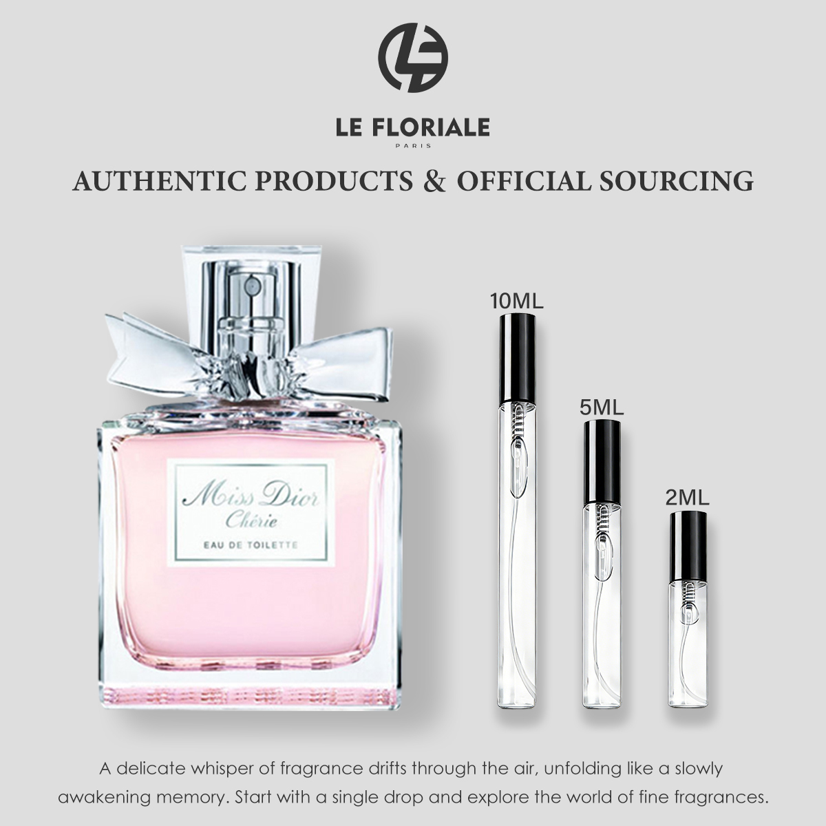 COD Dior Sauvage EDT & Blooming Bouquet EDT & J'adore 2ml/5ml/10ml Men's and women's perfume