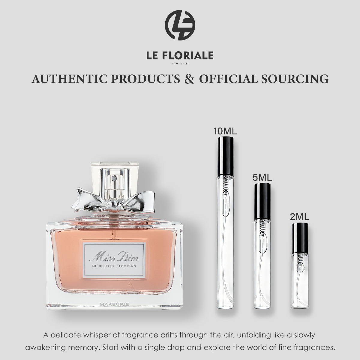 COD Dior Sauvage EDT & Blooming Bouquet EDT & J'adore 2ml/5ml/10ml Men's and women's perfume