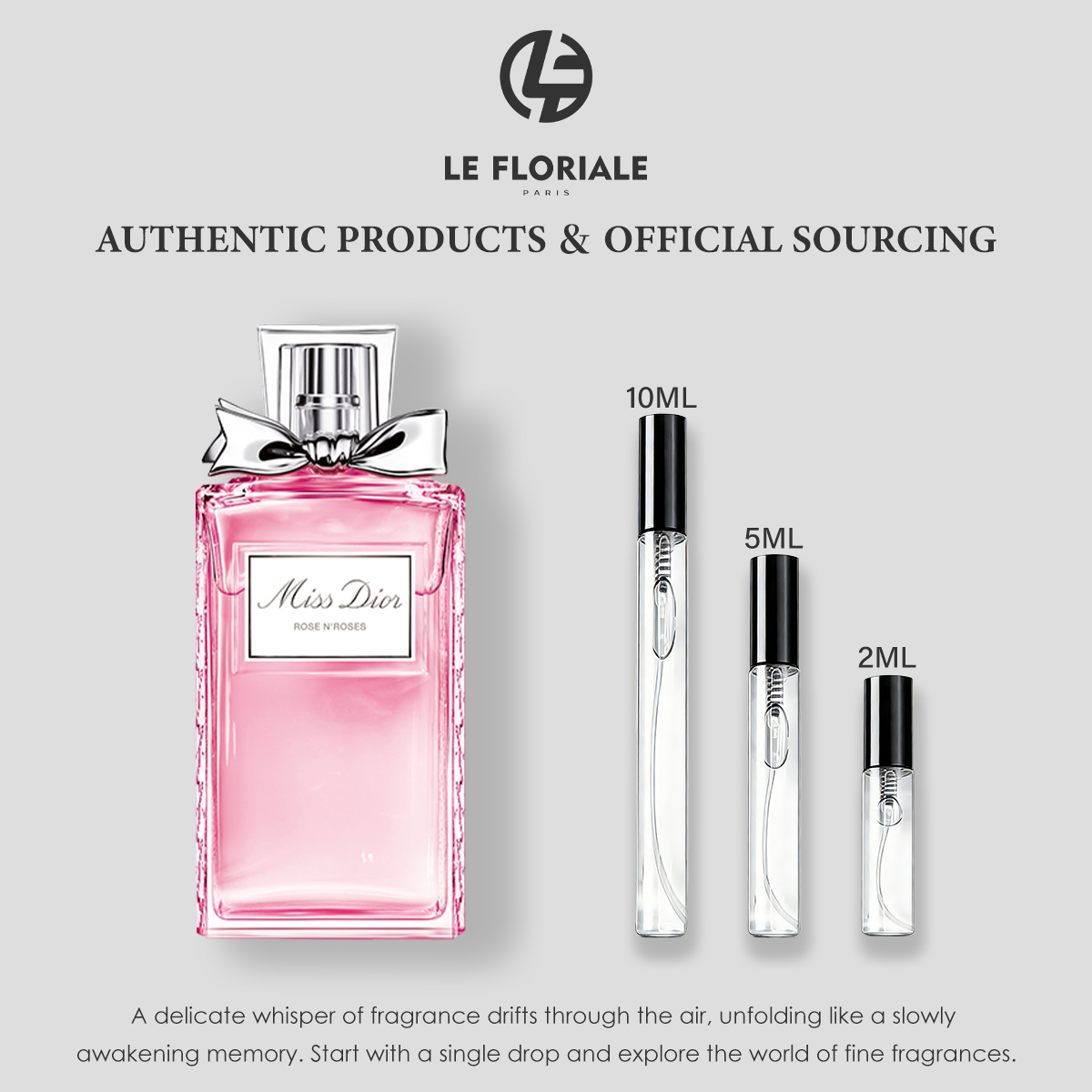 COD Dior Sauvage EDT & Blooming Bouquet EDT & J'adore 2ml/5ml/10ml Men's and women's perfume