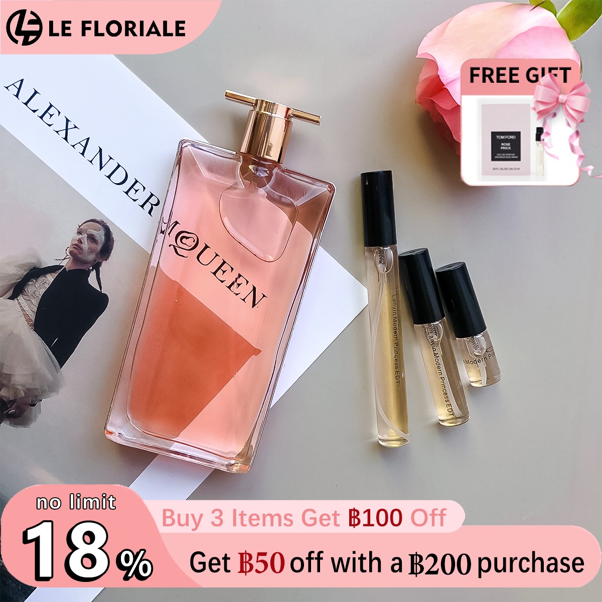 【ของแท้✓ติดทนนาน】 Idôle EDP 2ml / 5ml / 10ml  น้ําหอมผู้หญิง น้ำหอมแฟชั่น น้ำหอมมินิ กลิ่นติดทนนาน น้ำหอมพกพา 