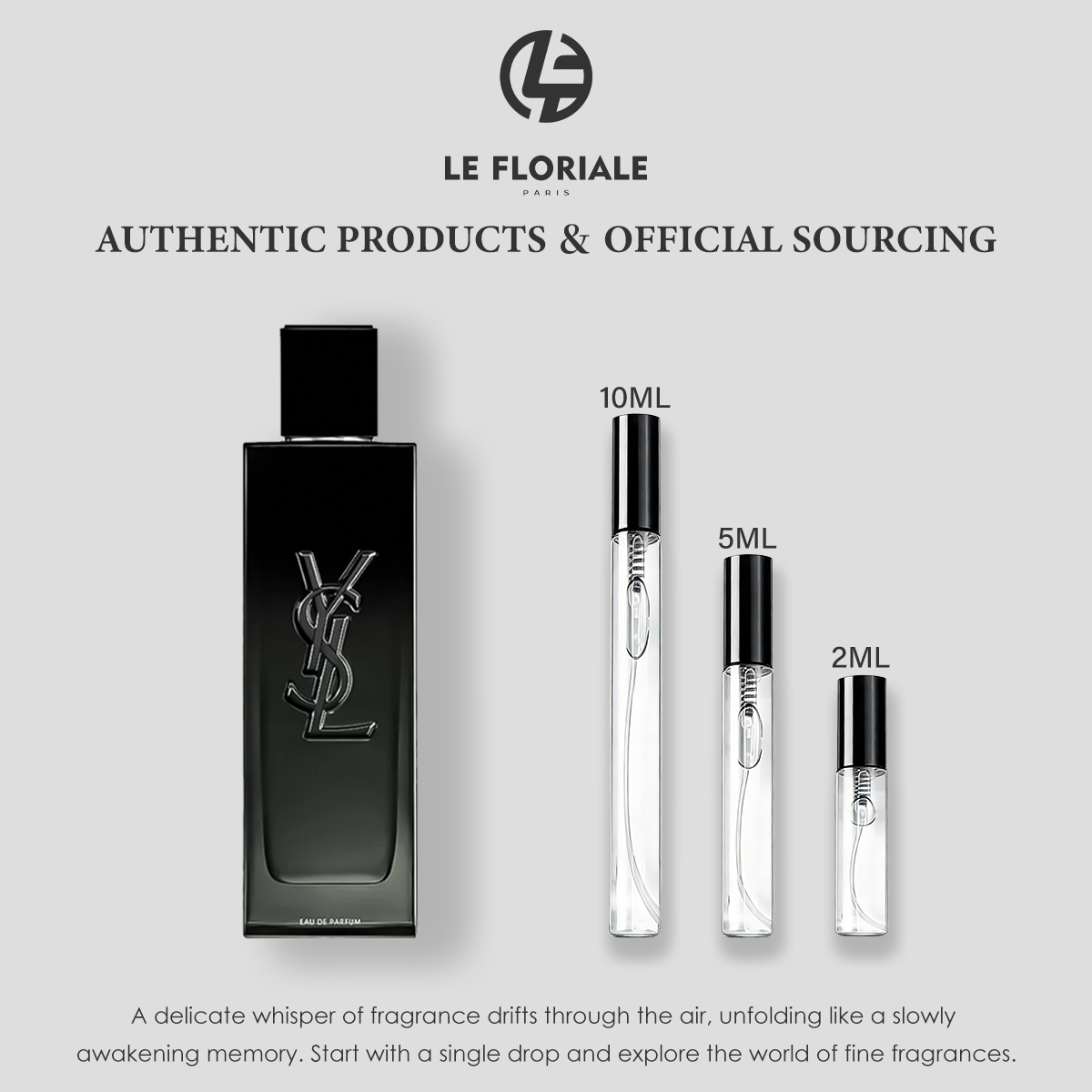 COD YSL Yves Saint Laurent Myslf 2ml / 5ml / 10ml Men's perfume