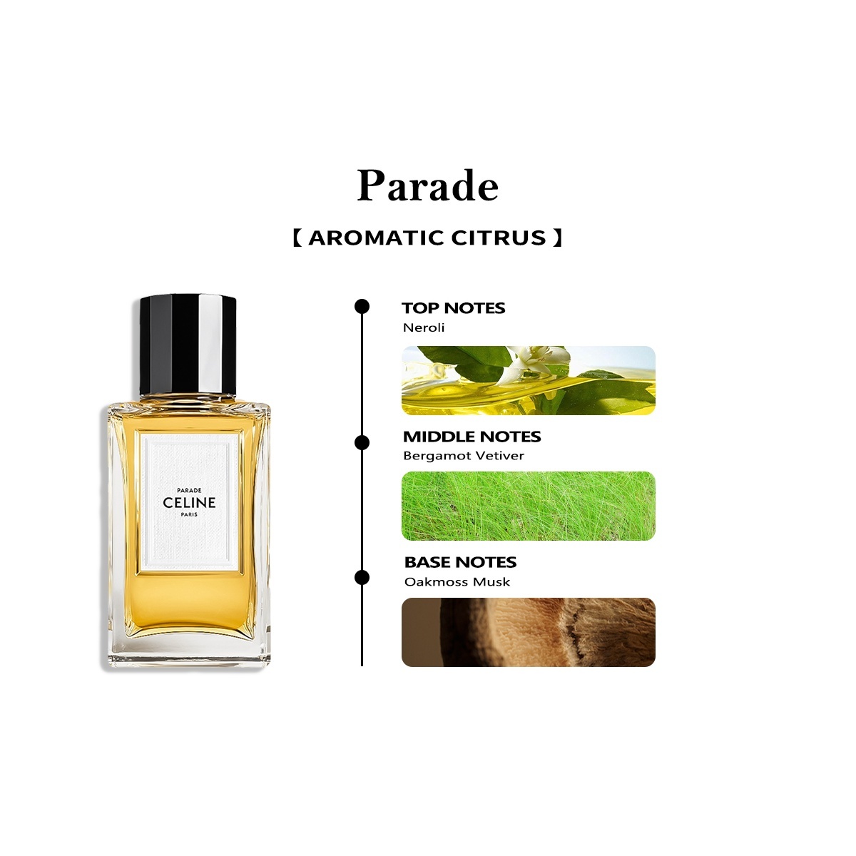 【Unisex perfume】Celine Parade EDP & Black Tie & Reptile  EDP/Nightclubbing EDP 2ml/5ml/10ml 