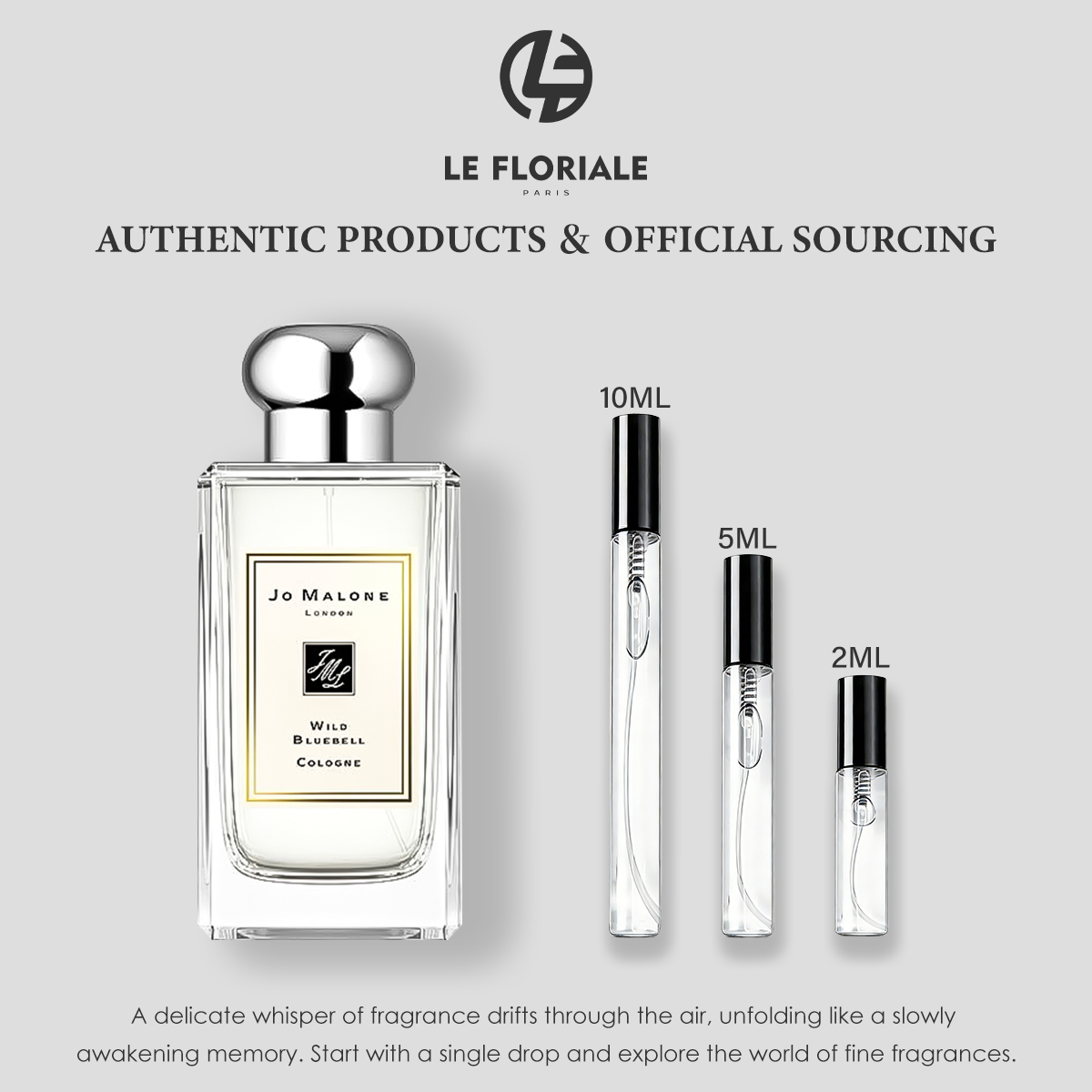 COD  Jo Malone Wild Bluebell EDC 2ml / 5ml / 10ml Women's perfume