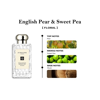 【Unisex perfume】Jo Malon English Pear & Freesia | Wood Sage & Sea Salt EDC 2ml/5ml/10ml 