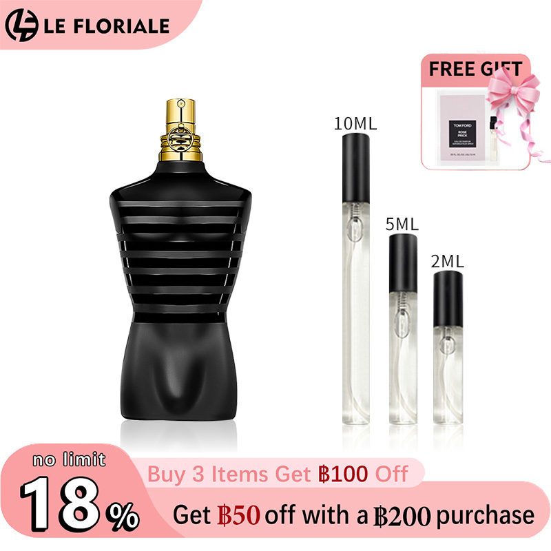 【ของแท้✓จัดส่งรวดเร็ว】Le Male Le Parfum & Le Beau EDT 2ml/5ml/10ml น้ําหอมชาย กลิ่นติดทนนาน น้ำหอมพกพา น้ําหอมเสน่ห์ น้ำหอมขายดี