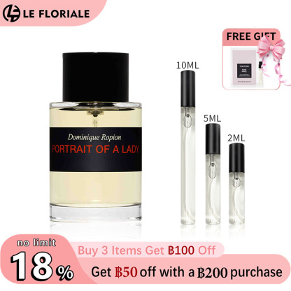 【ของแท้✓จัดส่งรวดเร็ว】Portrait of a Lady & Rose Tonnerre EDP 2ml/5ml/10ml น้ําหอม unisexน้ำ หอมพกพา กลิ่นติดทนนาน น้ำหอมขายดี  น้ำหอมพกพา 