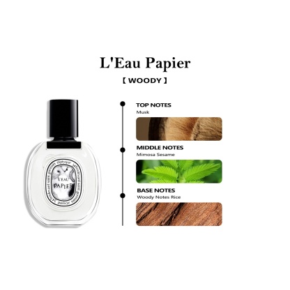 【Unisex perfume】Diptyque Fleur de Peau EDP/Orphéon / Tam Da EDP/L'Eau Papier EDT 2ml/5ml/10ml 