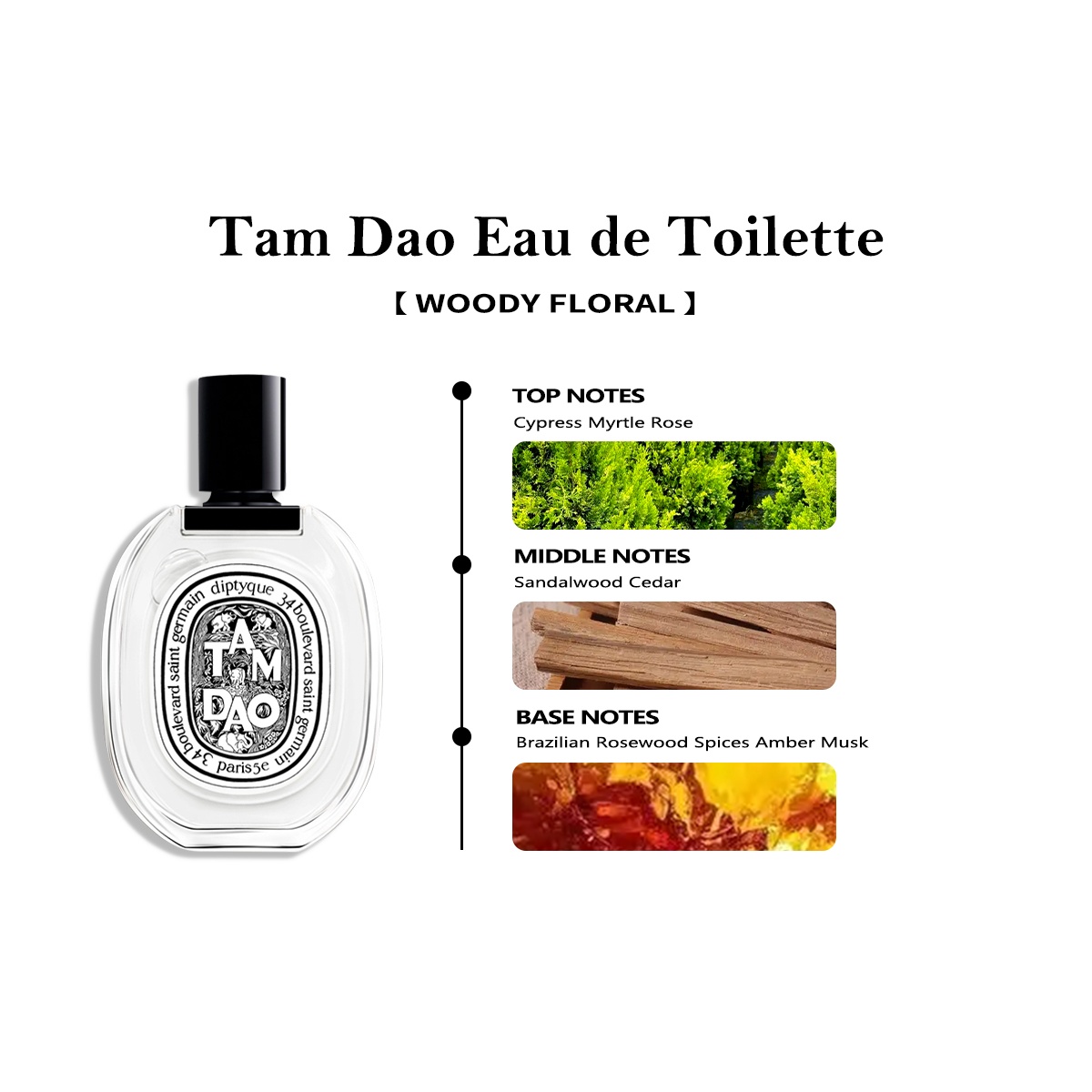 Diptyque Tam Dao Eau de Toilette EDT