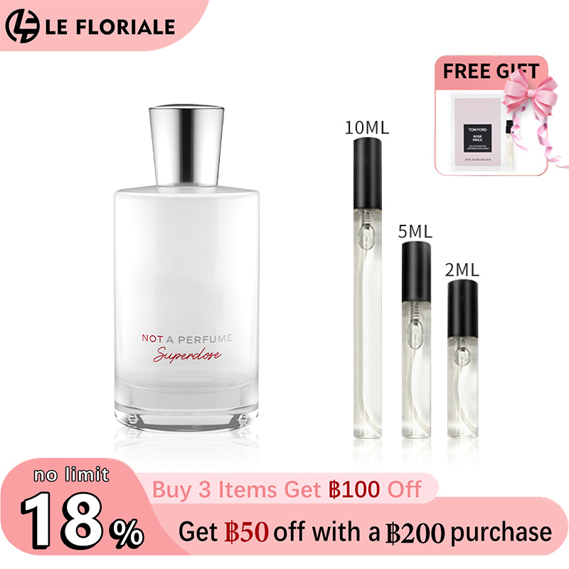 【ของแท้✓จัดส่งรวดเร็ว】 Not A Perfume Superdose EDP 2ml/5ml/10ml น้ําหอม unise  น้ําหอมผู้หญิง  กลิ่นติดทนนาน กลิ่นหอม น้ำหอมมินิ น้ำหอมพกพา