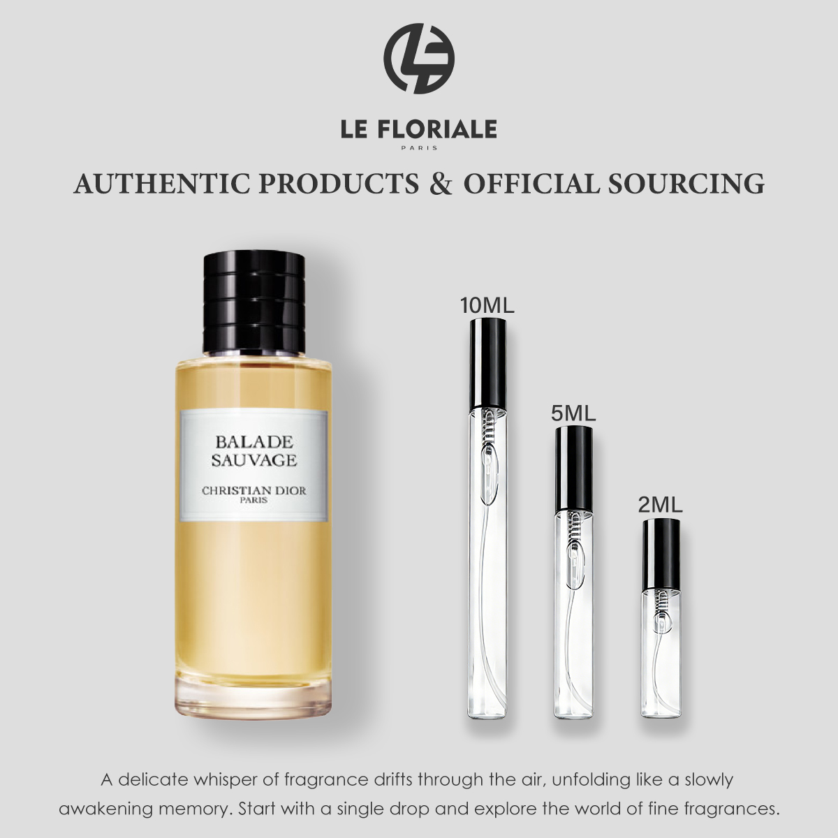 COD Dior Sauvage EDT & Blooming Bouquet EDT & J'adore 2ml/5ml/10ml Men's and women's perfume