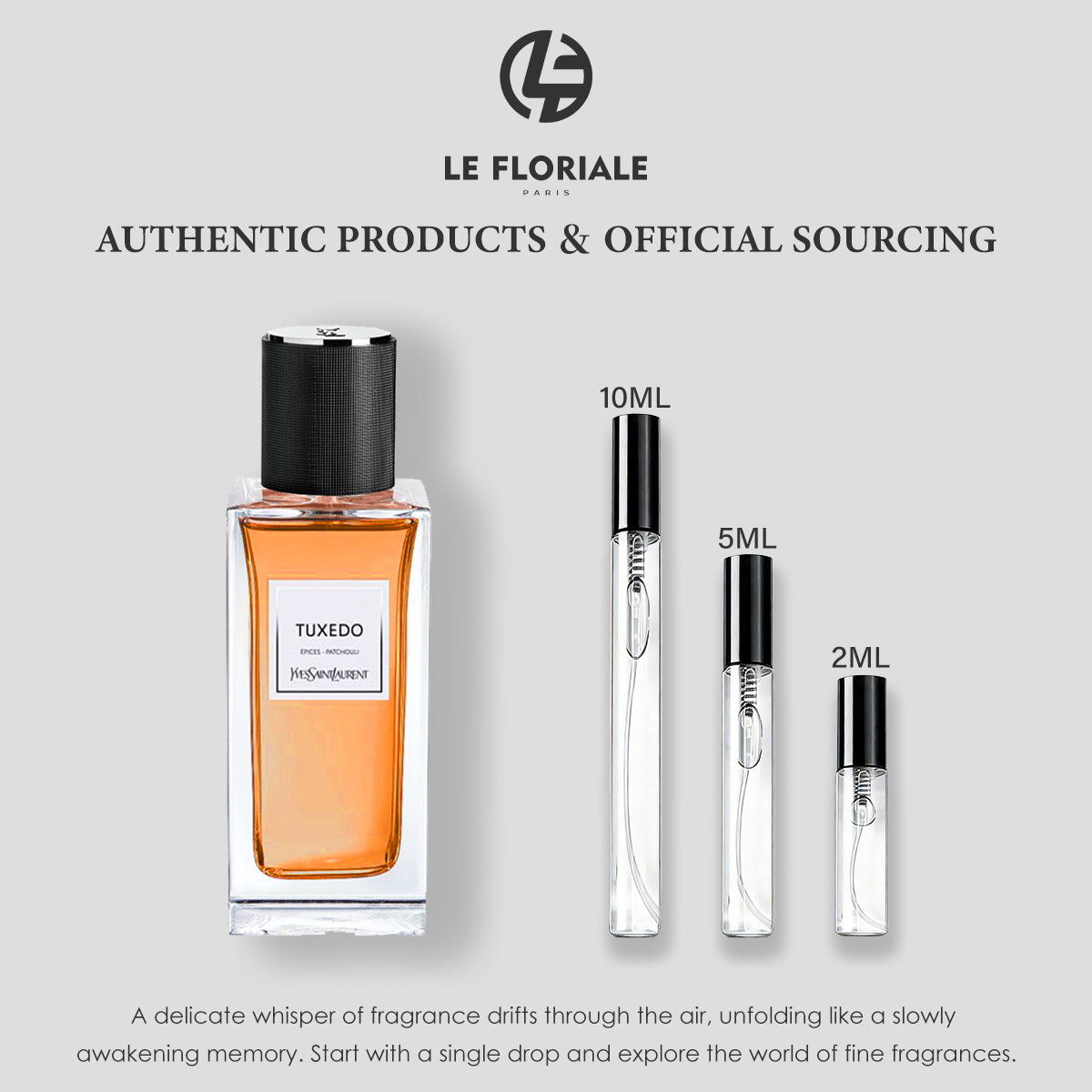 COD YSL Yves Blouse EDP & Tuxedo & Jumpsuit & Capeline EDP 2ml/5ml/10ml Unisex perfume