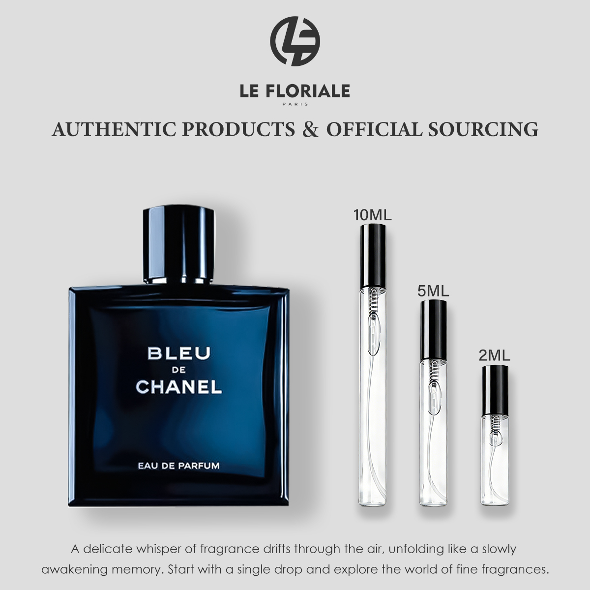 【ของแท้✓จัดส่งรวดเร็ว】Bleu de EDP & Chance Eau Tendre EDP 2ml/5ml/10ml