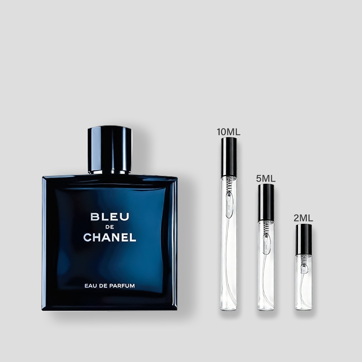 【ของแท้✓ติดทนนาน】Bleu de EDP 2ml / 5ml / 10ml สำหรับผู้ชาย ขนาดพกพา น้