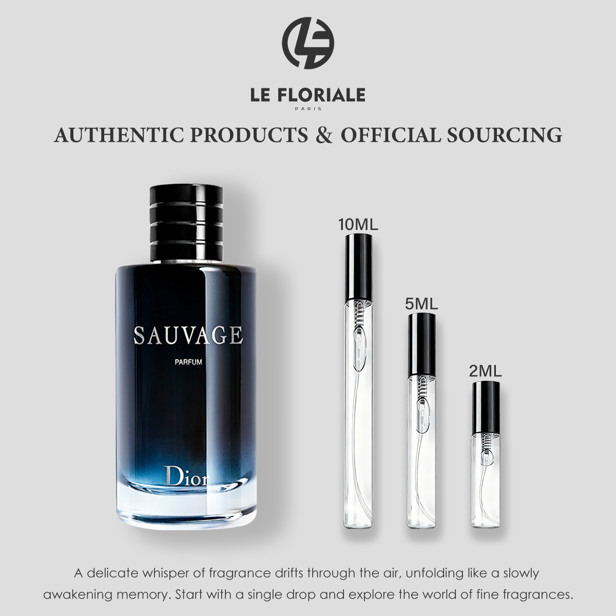 COD Dior Sauvage EDT & Blooming Bouquet EDT & J'adore 2ml/5ml/10ml Men's and women's perfume