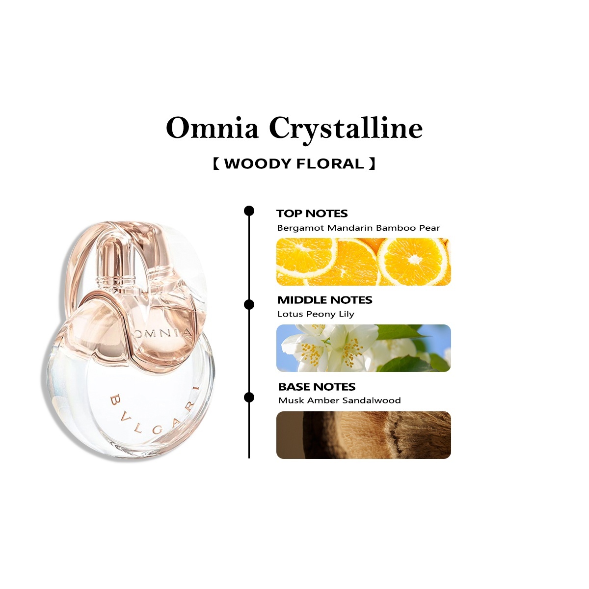 【Men's and women's perfume】Bvlgari Omnia Amethyste EDT & Rose Goldea 2ml/5ml/10ml