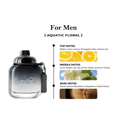 【Women's and men's perfumes】Coach Floral Eau de Parfum & New York Men EDT 2ml/5ml/10ml 