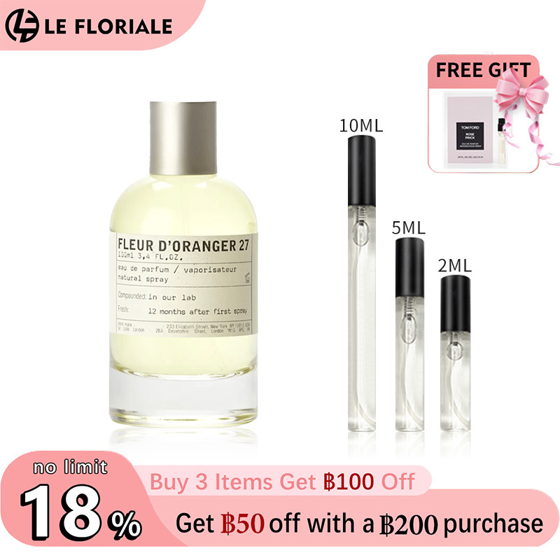 【ของแท้✓จัดส่งรวดเร็ว】Another 13 EDP & Santal 33 & The Noir 29 2ml / 5ml / 10ml น้ําหอม unisex น้ำหอมยอดนิยม น้ำหอมพกพา กลิ่นติดทนนาน