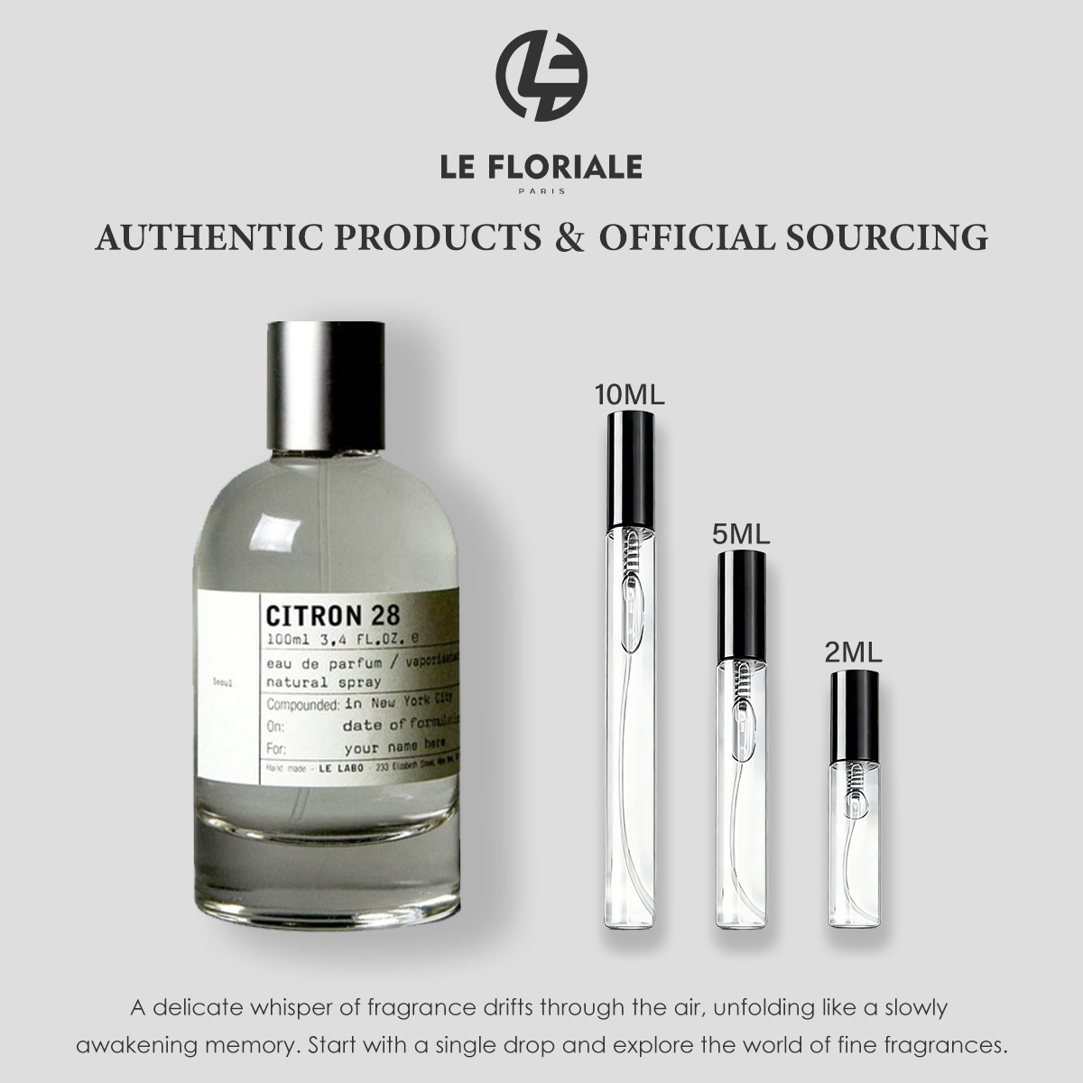 COD Le Labo Another 13 EDP & Santal 33 & The Noir 29 2ml / 5ml / 10ml น้ําหอม unisex