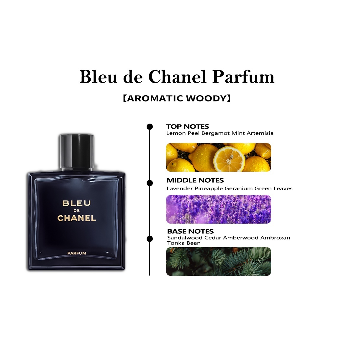 【Men's and women's perfume】Chane Bleu de EDP & Chance Eau Tendre EDP 2ml/5ml/10ml