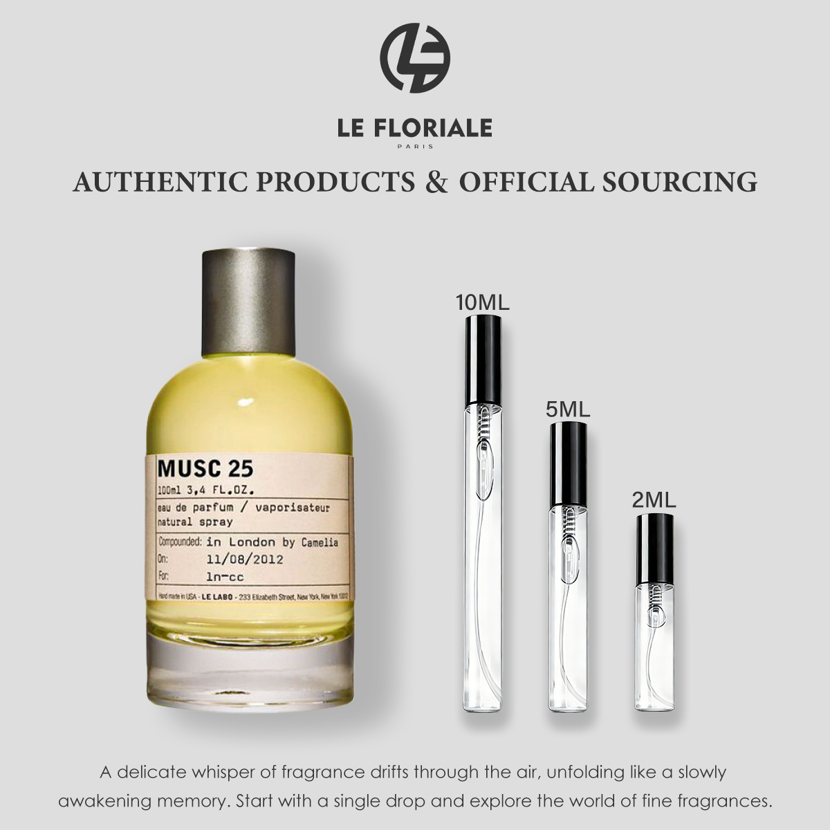 Le Labo Musc 25 Los Angeles EDP