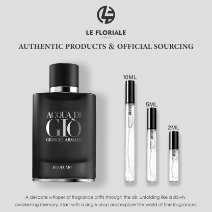 COD Acqua di Gio EDT & Acqua di Giò Profumo EDP 2ml/5ml/10ml Men's perfume