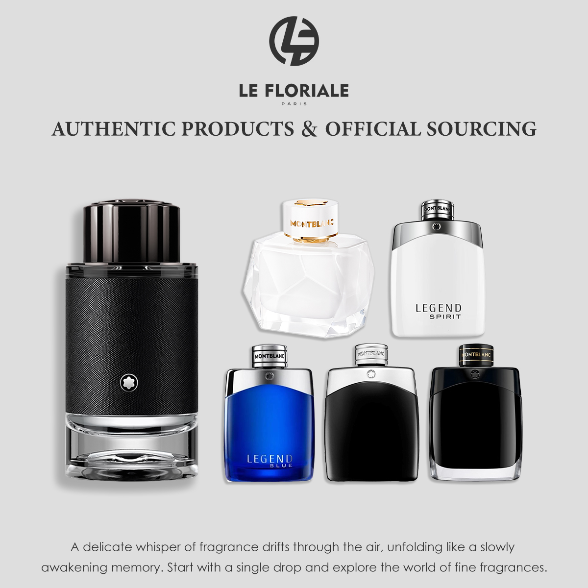 COD Montblanc Explorer EDP & Legend EDT & Signature EDP 2ml/5ml/10ml Men's perfume