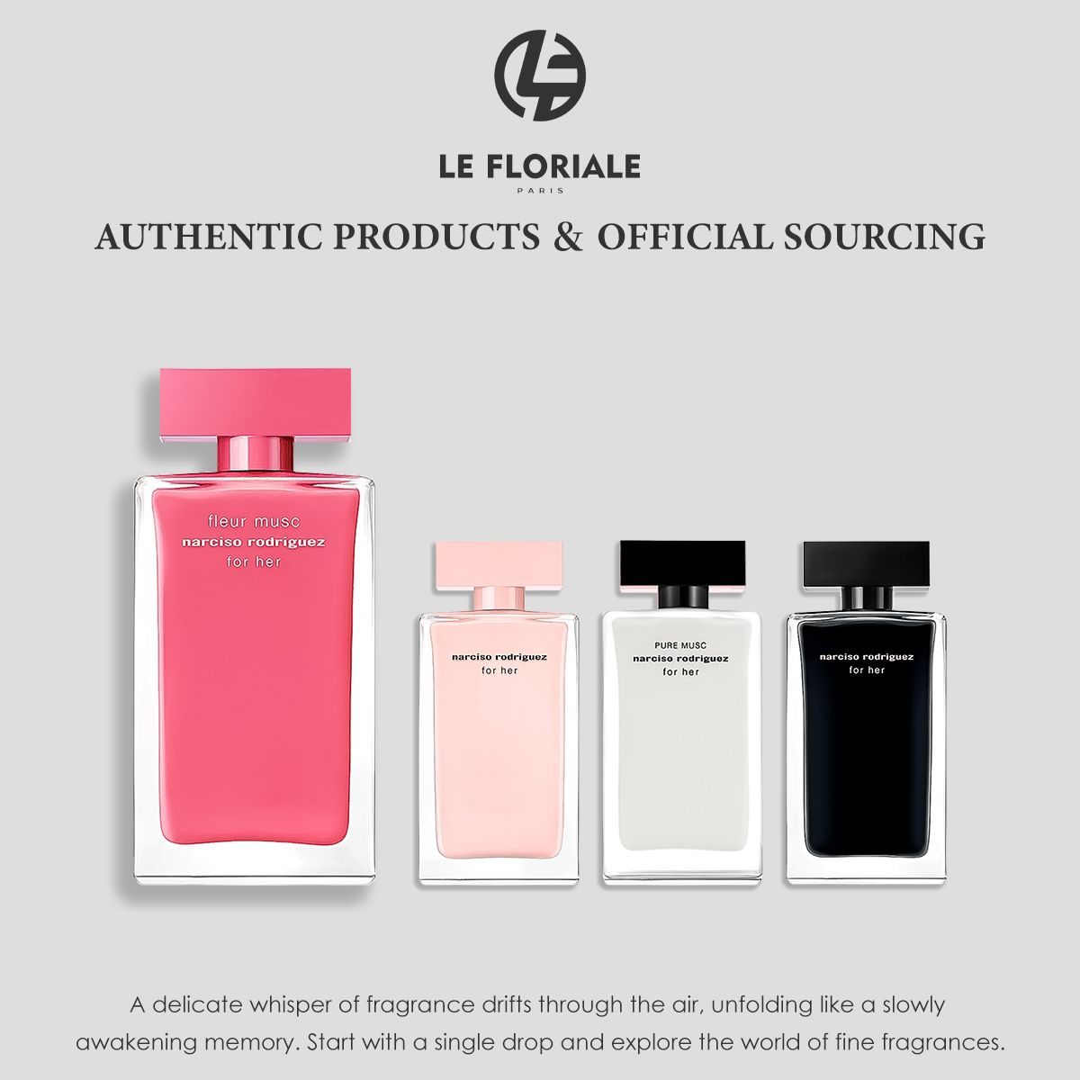 COD Narciso for Her EDP & Fleur Musc for Her 2ml/5ml/10ml Women's perfume