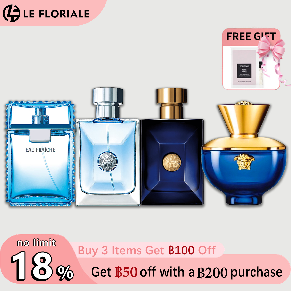 【ของแท้✓จัดส่งรวดเร็ว】Pour Homme EDT & Man Eau Fraiche EDT 2ml/5ml/10ml น้ำหอมพกพา น้ำหอมผู้หญิง น้ําหอมชาย Perfume Sample