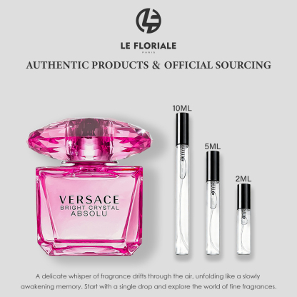 COD Versace Bright Crystal Absolu EDP 2ml / 5ml / 10ml women's perfume