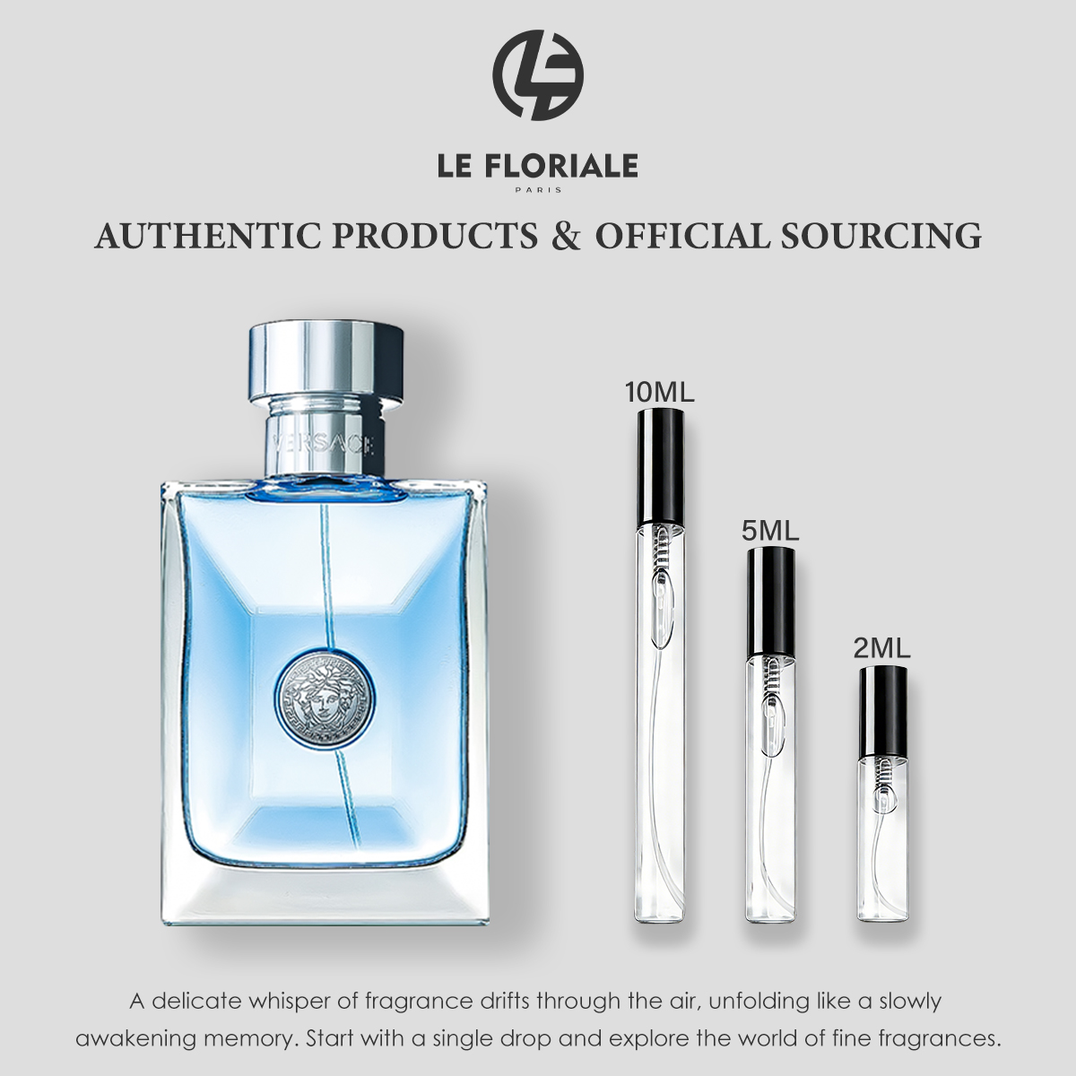 COD Versace Pour Homme EDT 2ml / 5ml / 10ml Men's perfume