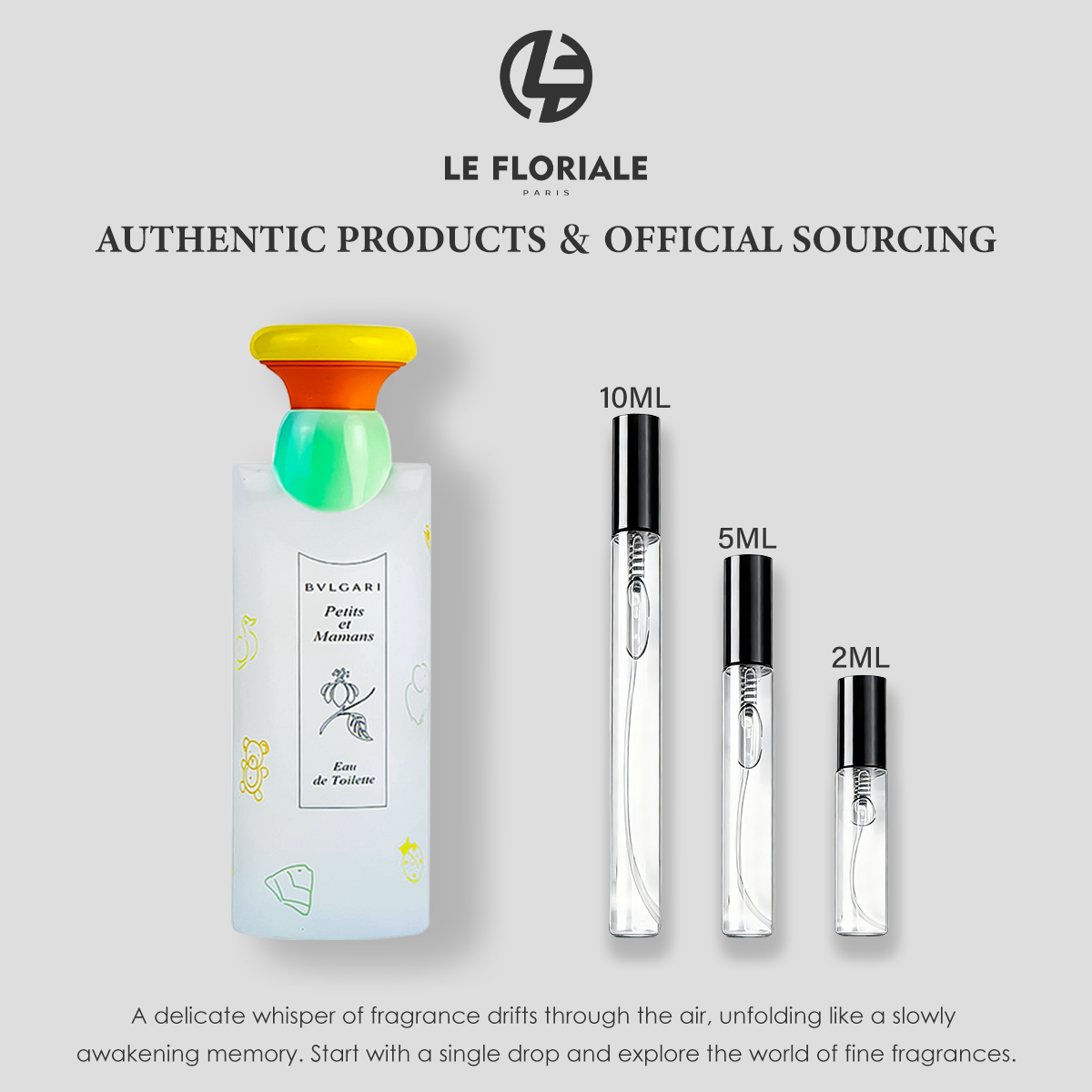 COD Bvlgari Petits et Mamans EDT 2ml / 5ml / 10ml Women's perfume