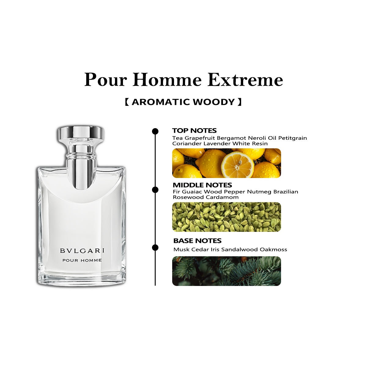 COD Bvlgari Pour Homme Extreme EDT 2ml / 5ml / 10ml men's perfume
