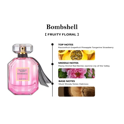 COD  Victoria's Secret Bombshell EDP 2ml / 5ml / 10ml  Women's perfume