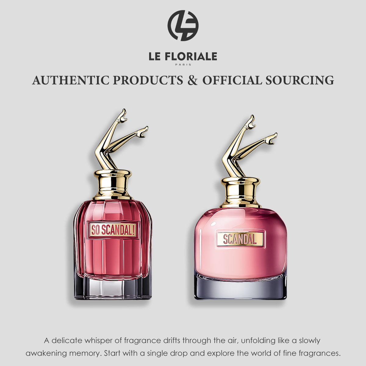 COD Jean Paul Gaultier Scandal EDP & So Scandal EDP 2ml/5ml/10ml  Women's perfume