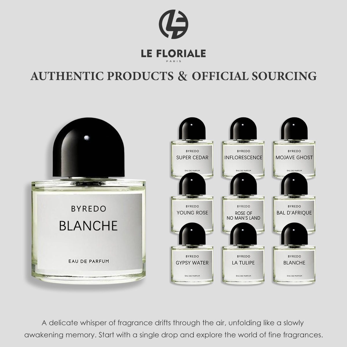 COD Byredo Mojave Ghost EDP & Blanche & La Tulipe EDP 2ml/5ml/10ml  Unisex perfume