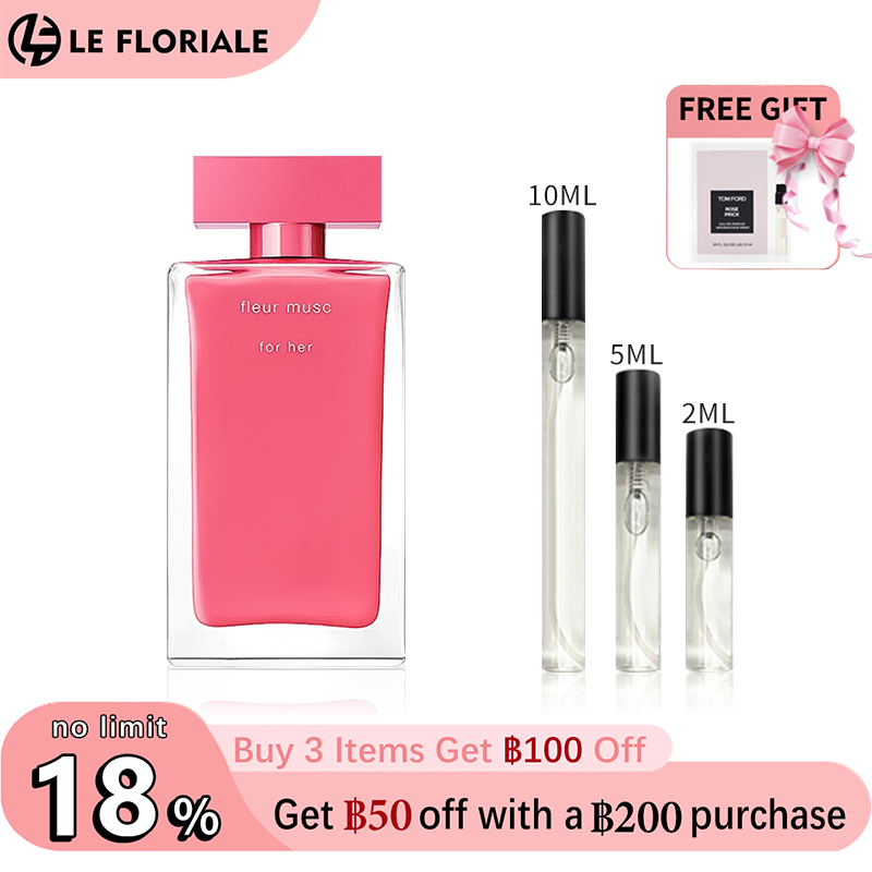 【ของแท้✓จัดส่งรวดเร็ว】for Her EDP & Fleur Musc for Her 2ml/5ml/10ml น้ําหอมผู้หญิง สินค้าขายดี ขนาดทดลอง น้ำหอมพกพา ติดทนนาน