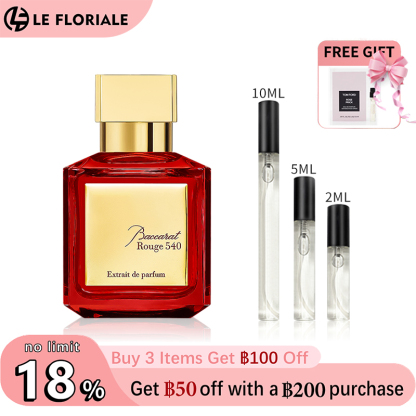【ของแท้✓พร้อมส่ง】Baccarat Rouge 540 EDP & A La Rose & Aqua Universalis 2ml / 5ml / 10ml น้ําหอม unisex น้ำหอมพกพา กลิ่นติดทนนาน