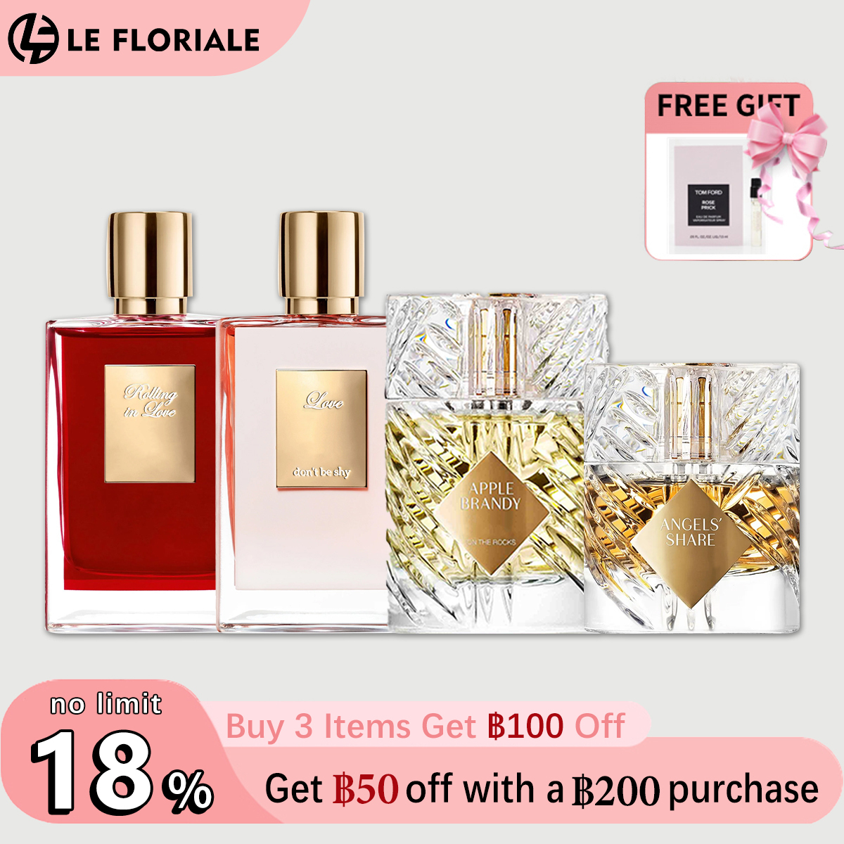 【ของแท้✓จัดส่งรวดเร็ว】Love,Don't Be Shy & Apple Brandy EDP 2ml/5ml/10ml น้ําหอม unisex กลิ่นติดทนนาน กลิ่นหอม น้ำหอมพกพา น้ำหอมขายดี น้ำหอมมินิ