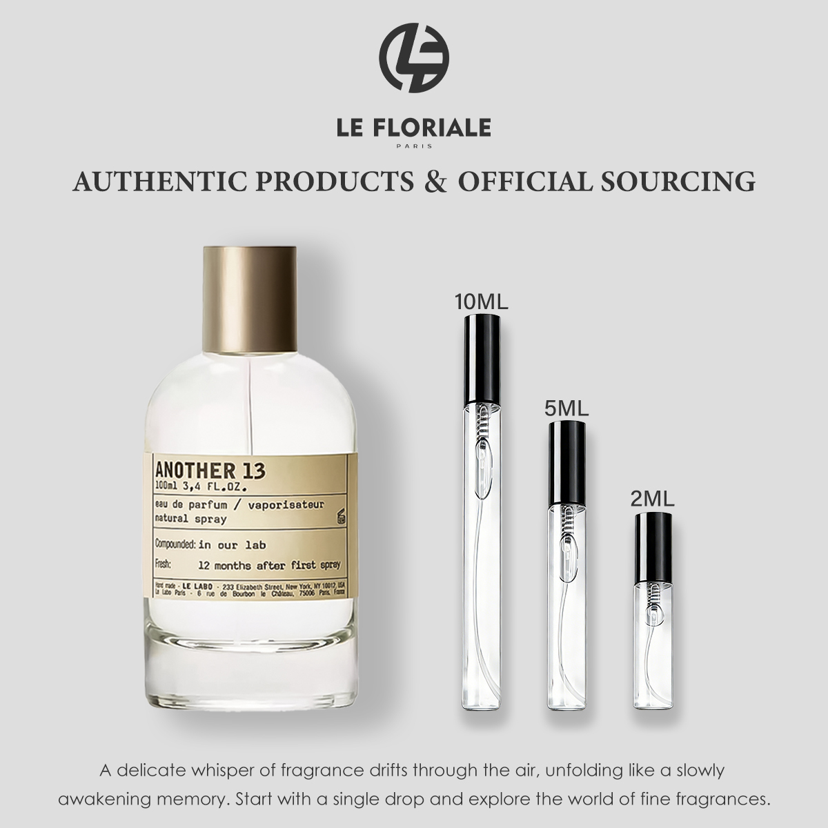 น้ำหอมตัวอย่าง Another 13 EDP 2ml / 5ml / 10ml น้ําหอม unisex【ของแท้✓ต