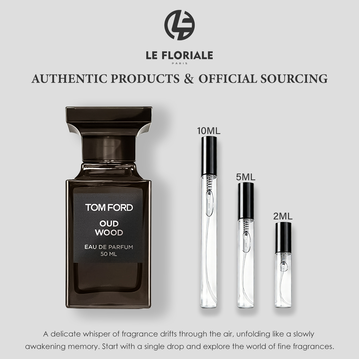 COD Tom Ford Oud Wood EDP 2ml / 5ml / 10ml Unisex perfume