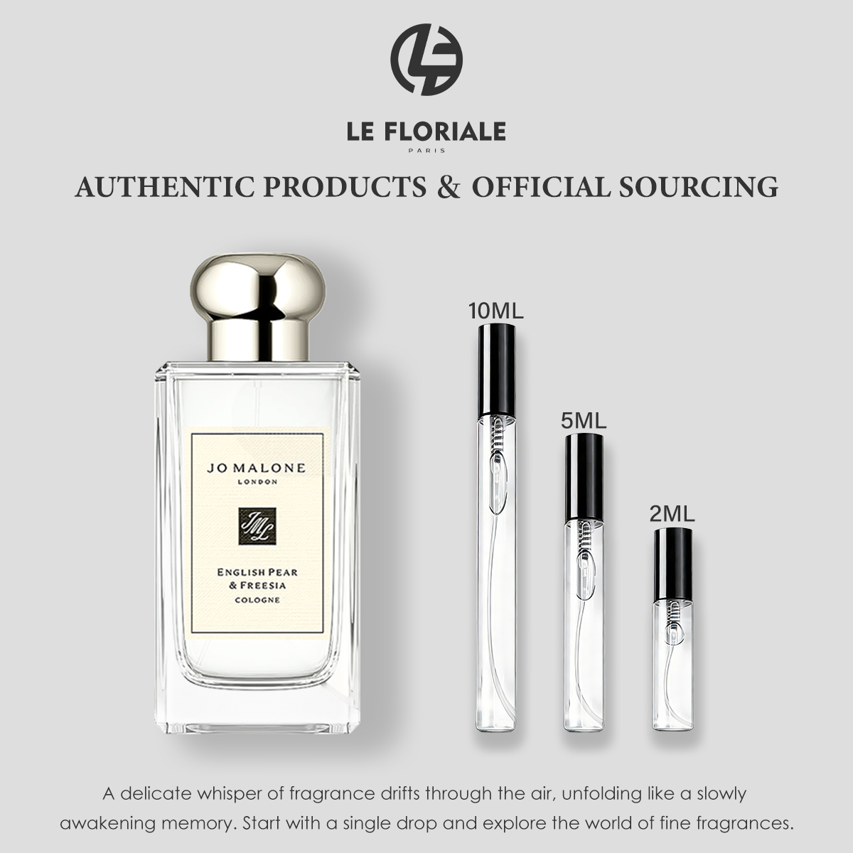 CODJo Malone English Pear & Freesia EDC 2ml / 5ml / 10ml  น้ําหอมผู้หญิง Unisex Fragrances