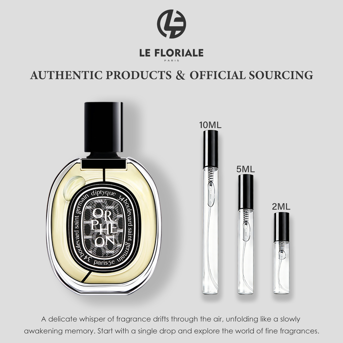 COD Diptyque Orphéon Eau de Parfum EDP 2ml / 5ml / 10ml Unisex perfume