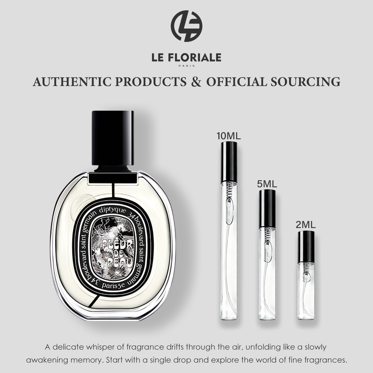 COD Diptyque Fleur de Peau Eau de Parfum EDP 2ml / 5ml / 10ml Unisex perfume