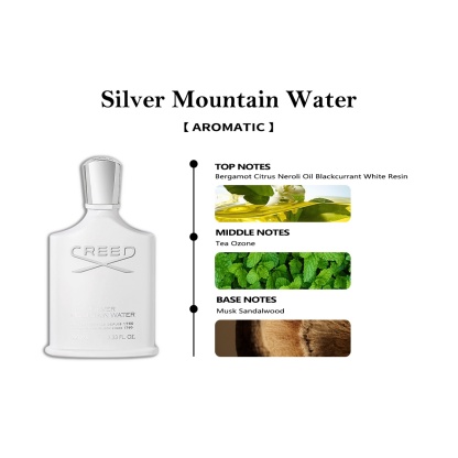 【Men's perfume】Creed Aventus/Silver Mountain Water/Green Irish Tweed EDP 2ml/5ml/10ml