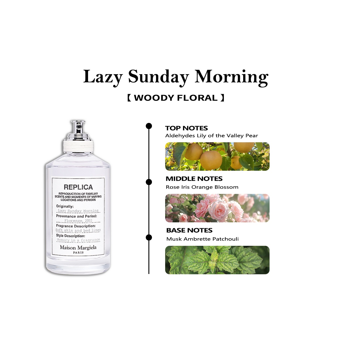 【Unisex perfume】Maison Margiela  Lazy Sunday Morning EDT 2ml / 5ml / 10ml 