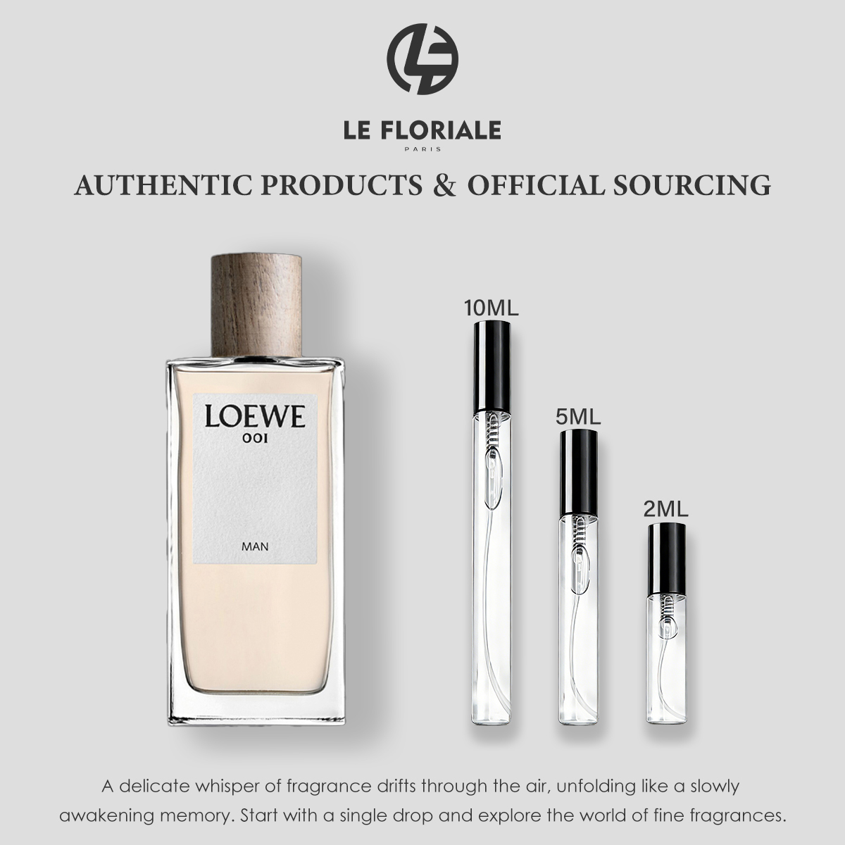 COD Loewe 001 Man EDT 2ml / 5ml / 10ml Men's perfume