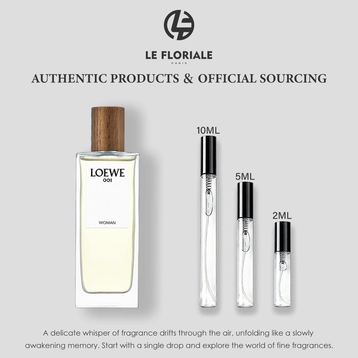 【ของแท้✓ติดทนนาน】 001 Woman EDT 2ml / 5ml / 10ml น้ำหอมยอดนิยม น้ําหอม