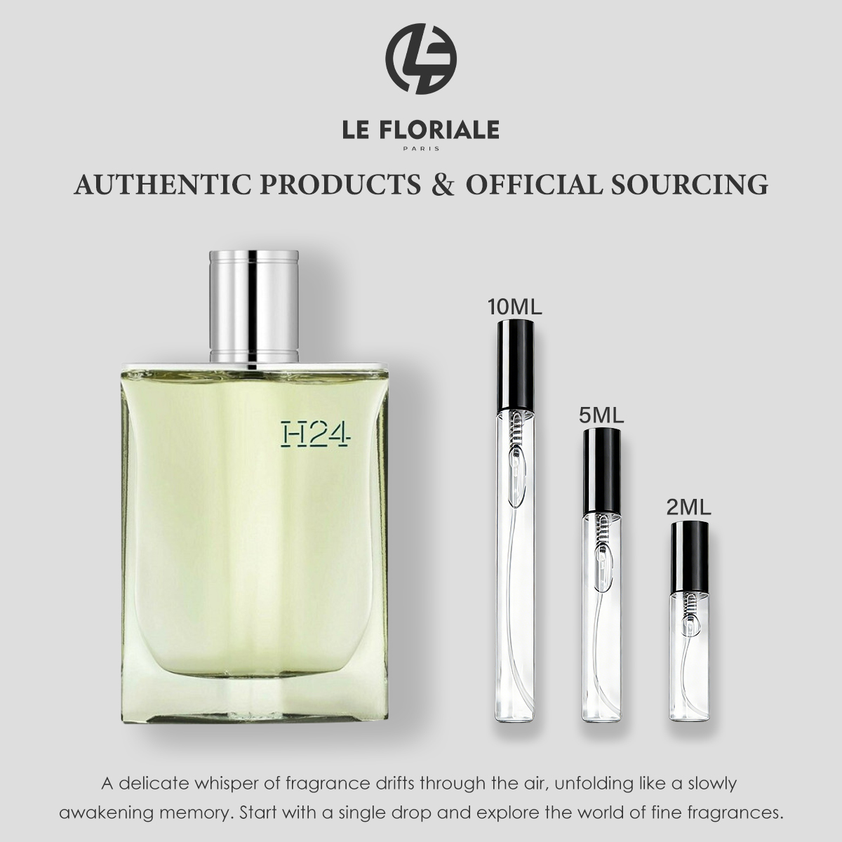 COD Hermes H24 EDT 2ml / 5ml / 10ml Men's perfume